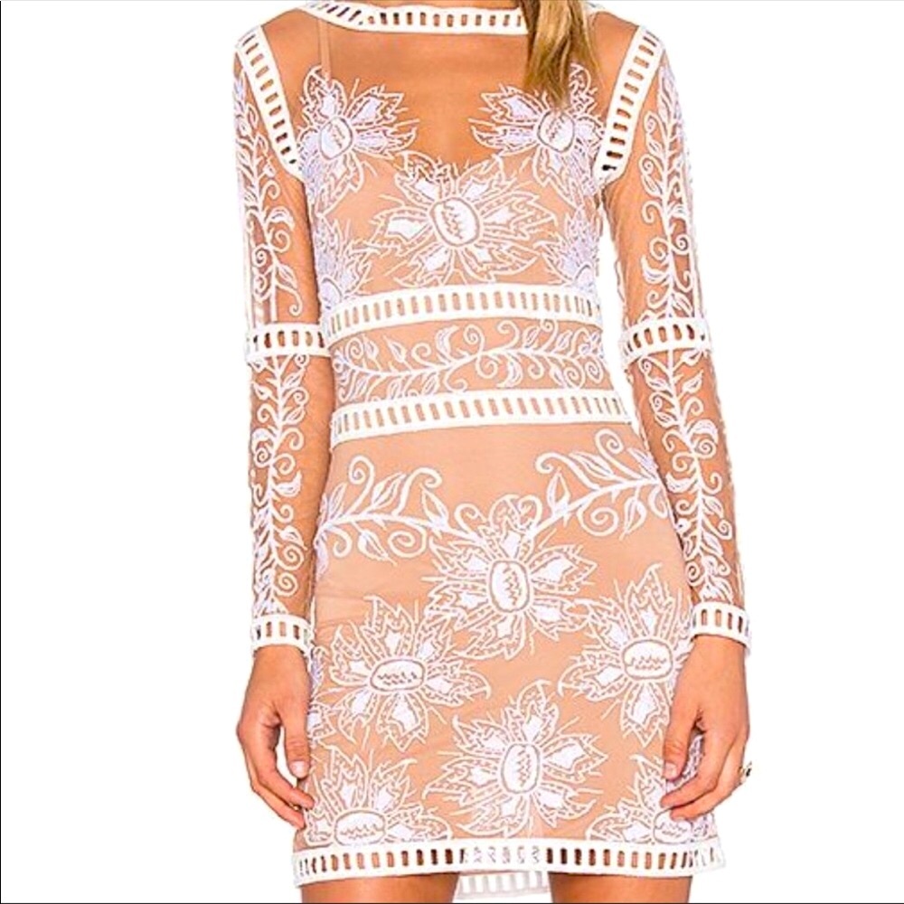 For Love and Lemons Desert Nights Mini Dress - S - Picture 7 of 9